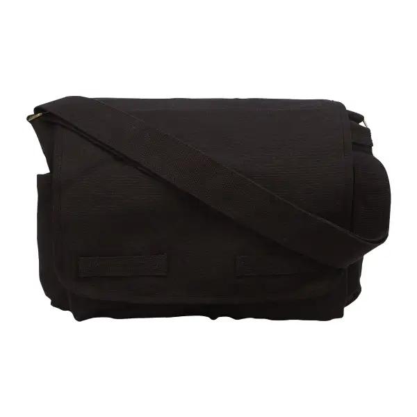 Canvas Messenger Crossbody Bag, view 2